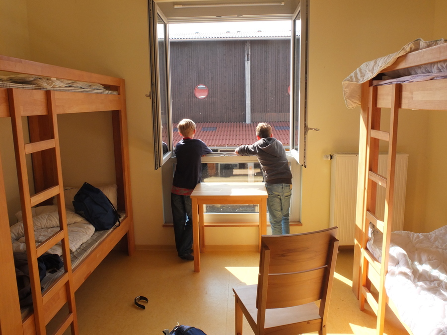 Ein Zimmer im Gästehaus